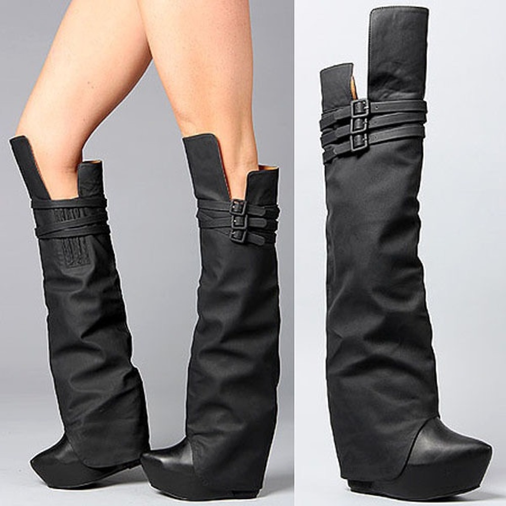 🖤 Jeffrey Campbell OTK Zealot Boots 🖤